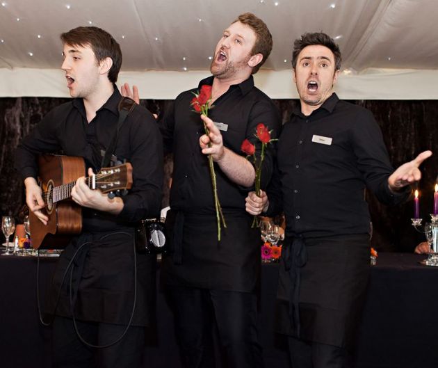 Singing Waiter Trio