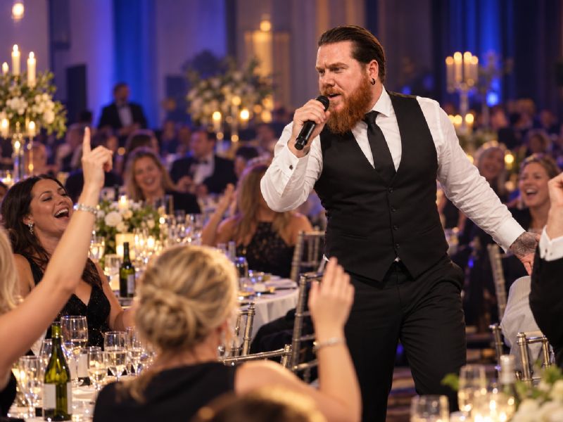 fantastico singing waiters
