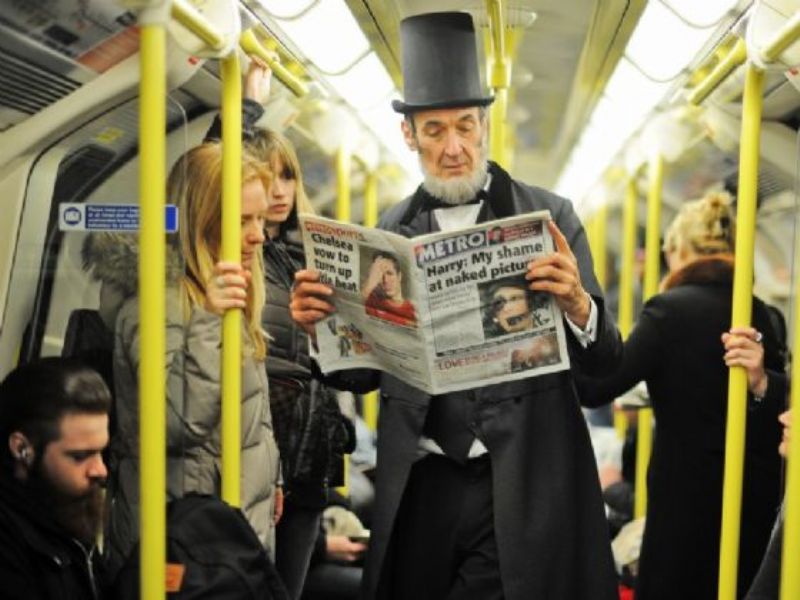 abraham lincoln lookalike