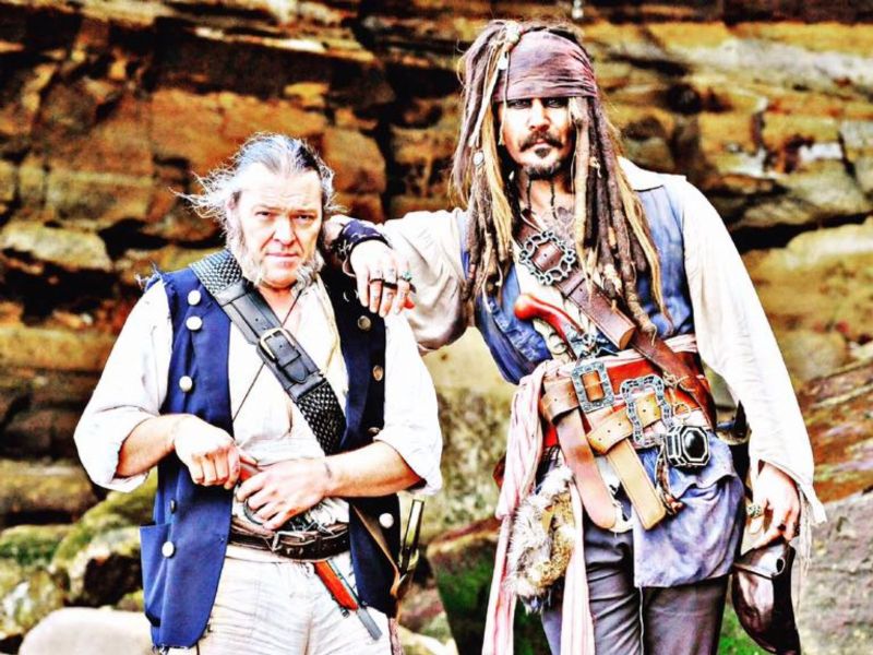 captain jack and shipmate gibbs