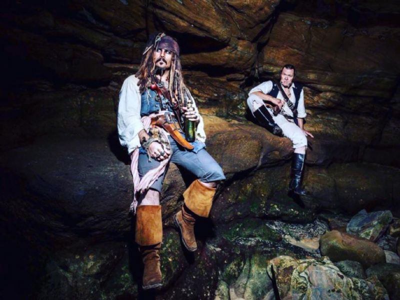 captain jack and shipmate gibbs