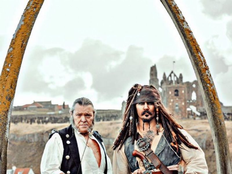 captain jack and shipmate gibbs