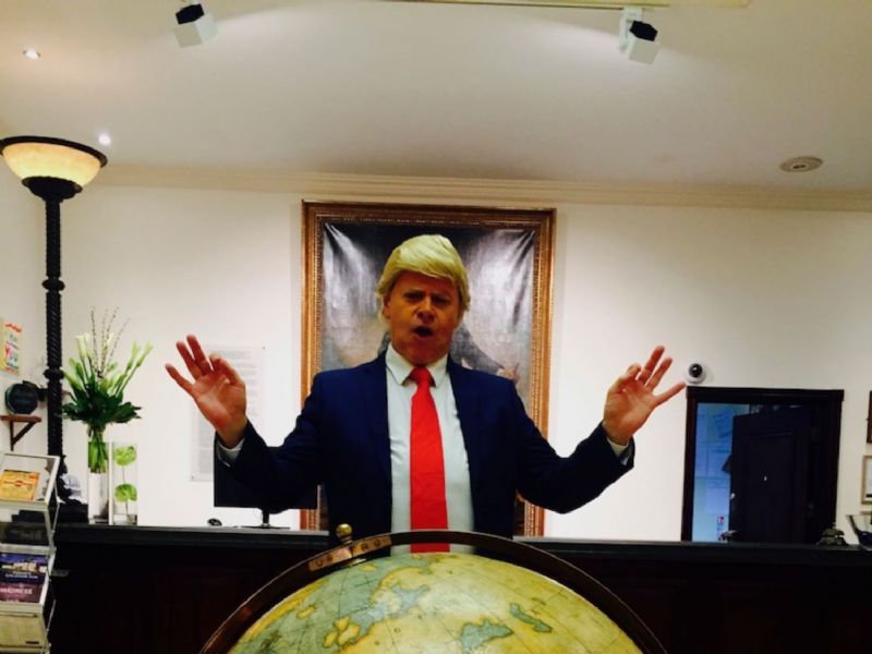 donald trump impersonator