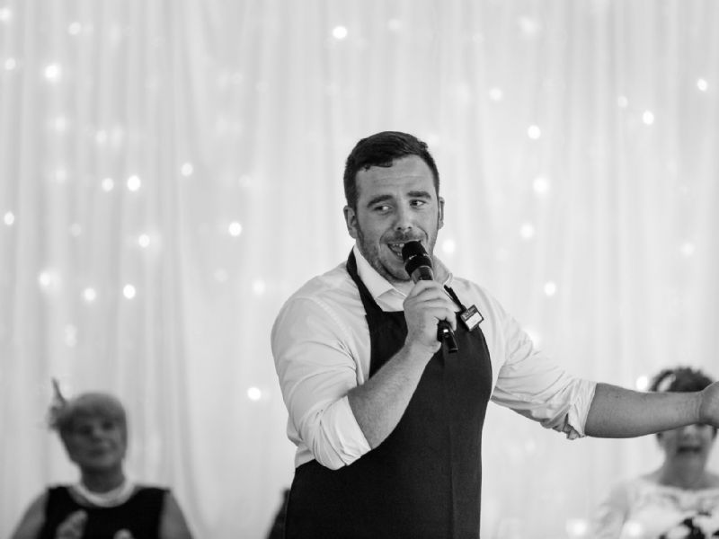 james the singing waiter