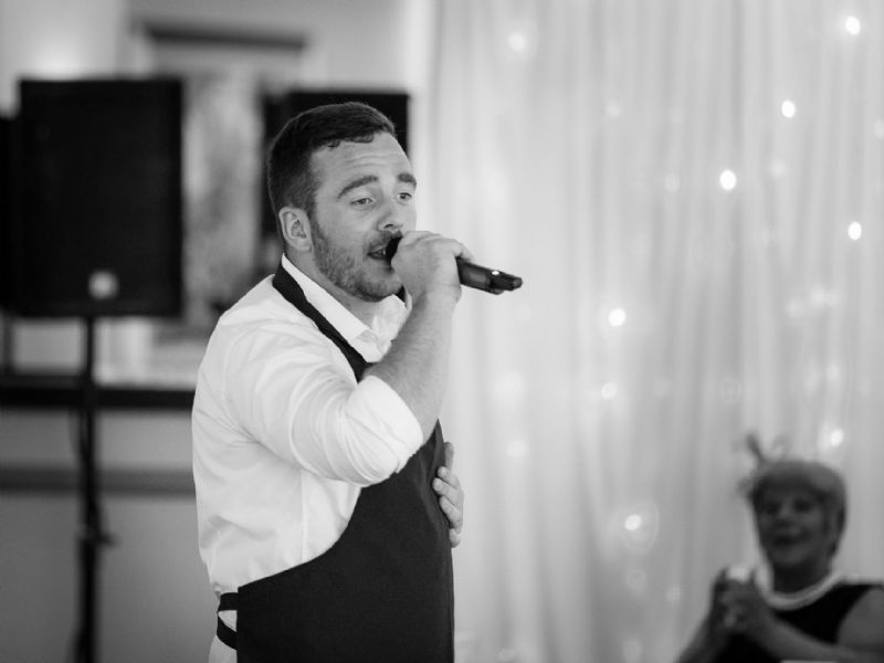 james the singing waiter
