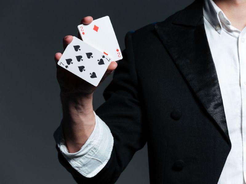 john stage and close up magician