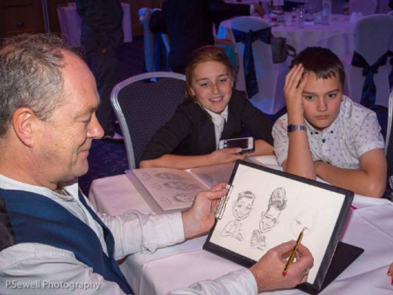 ric m caricaturist