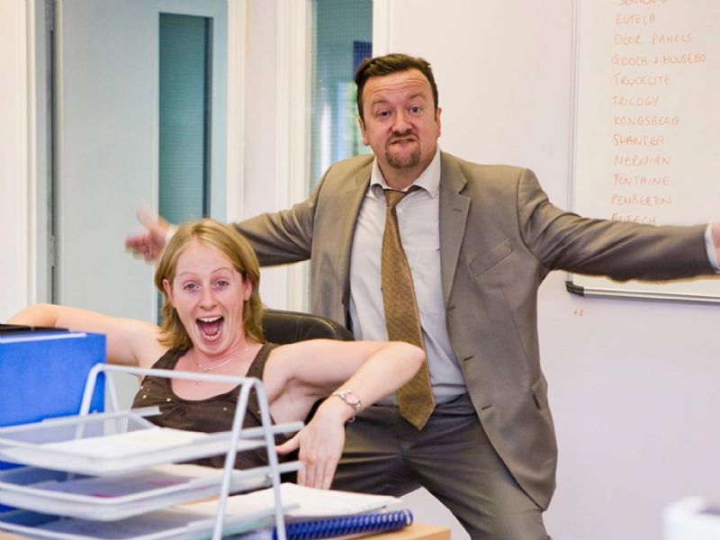 ricky gervais lookalike