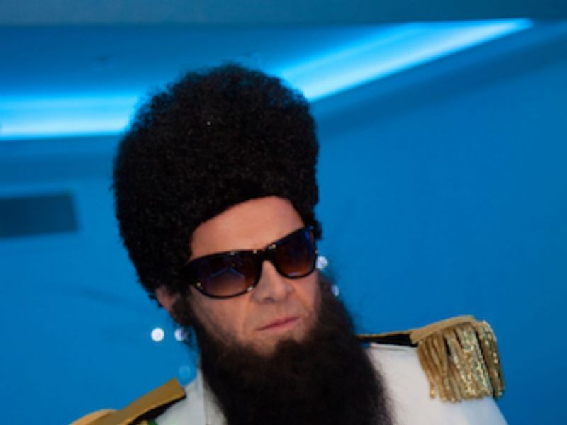 the dictator lookalike