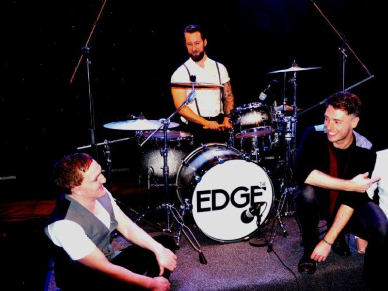 the edge