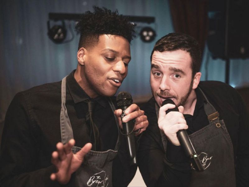 the waiters!