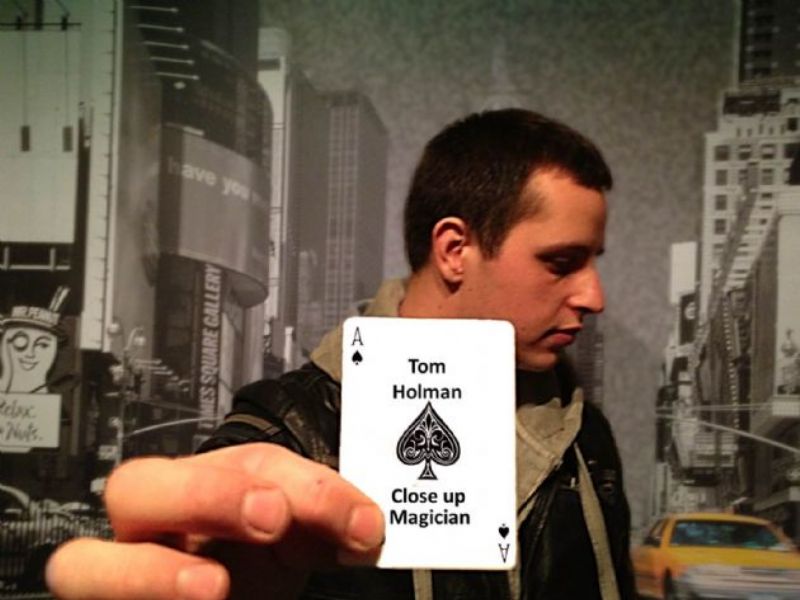 tom holman close up magician