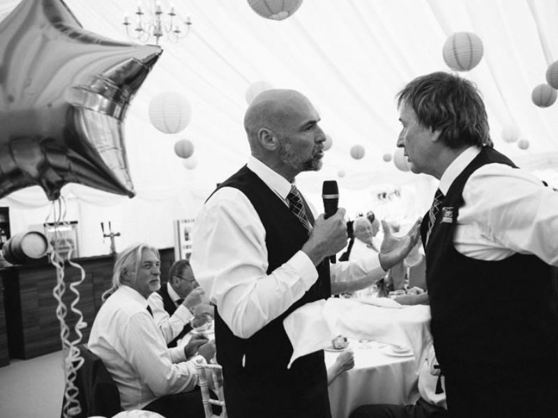 the singing waiters