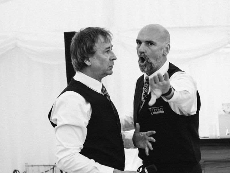 the singing waiters