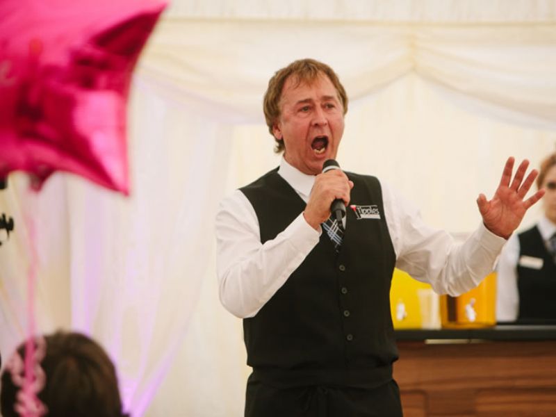 the singing waiters