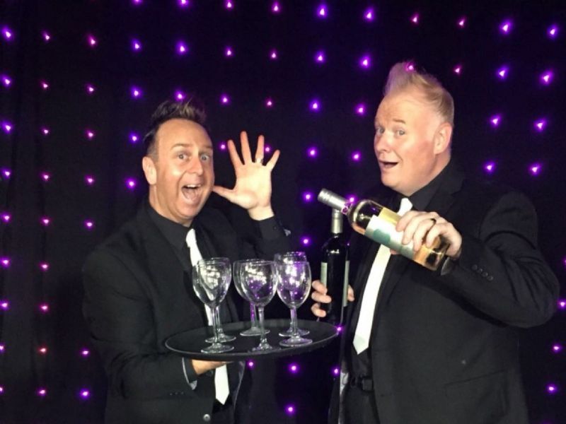 wallace and jones surprise singing waiters