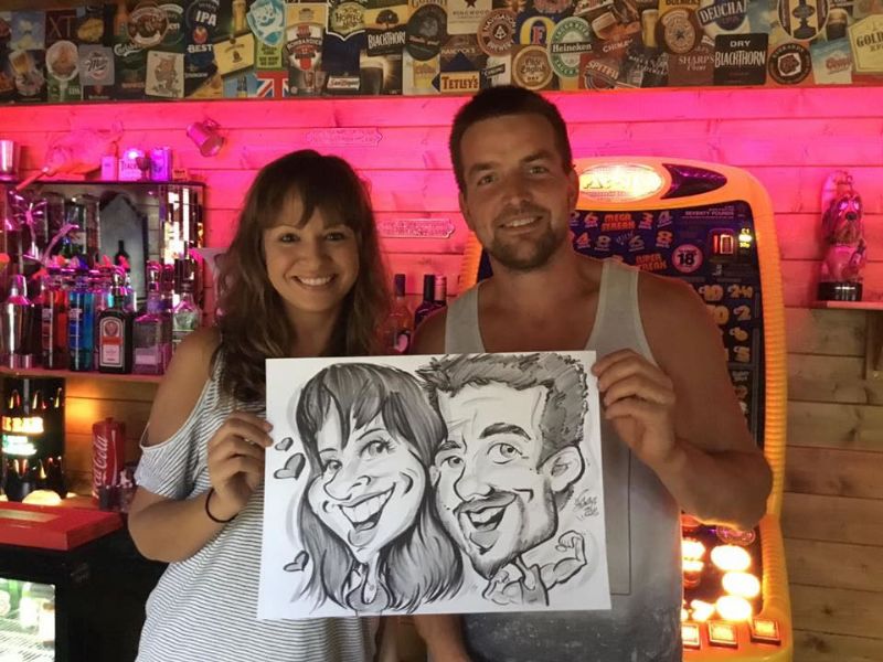wayne caricaturist