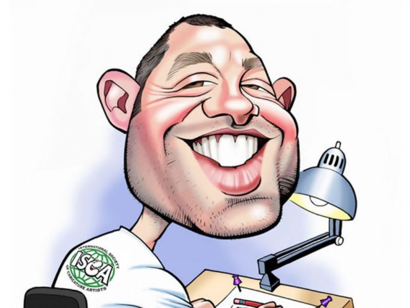 wayne caricaturist