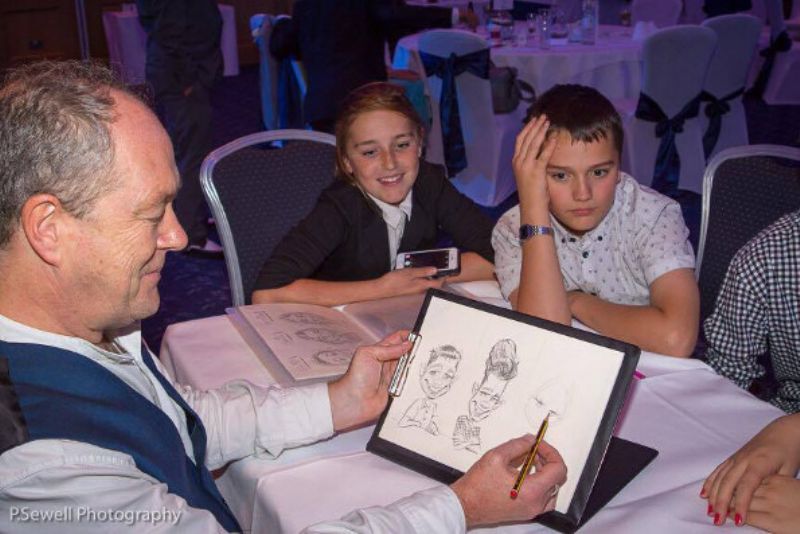 ric m caricaturist