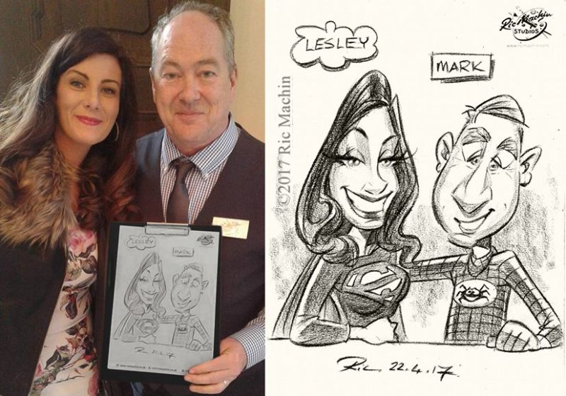 ric m caricaturist