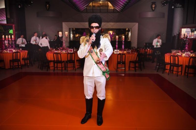 the dictator lookalike