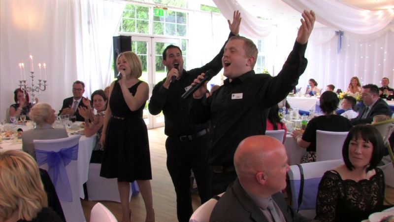 the ultimate singing waiters experience
