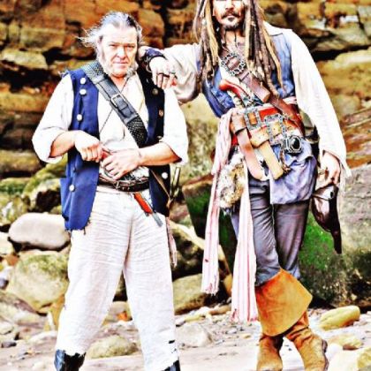 Captain Jack And Shipmate Gibbs