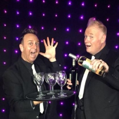 Wallace And Jones Surprise Singing Waiters